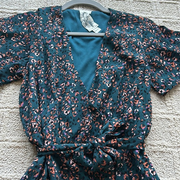Sadie & Sage Dark Teal Dress | Size S - Picture 5 of 8